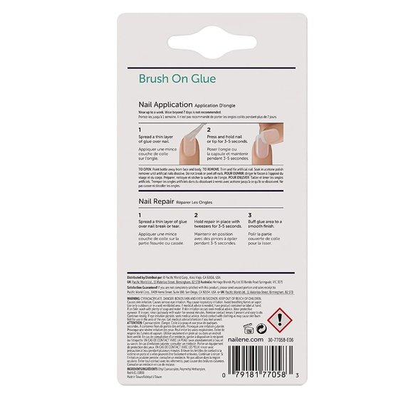 Nailene Ultra Quick Nail Glue, 0.10 oz – Durable - Picture 2 of 8